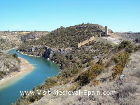 Defensive tower Alarcon, Spain