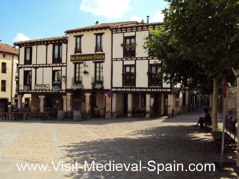 Photo showing the hotel pension Galin in Covarrubias